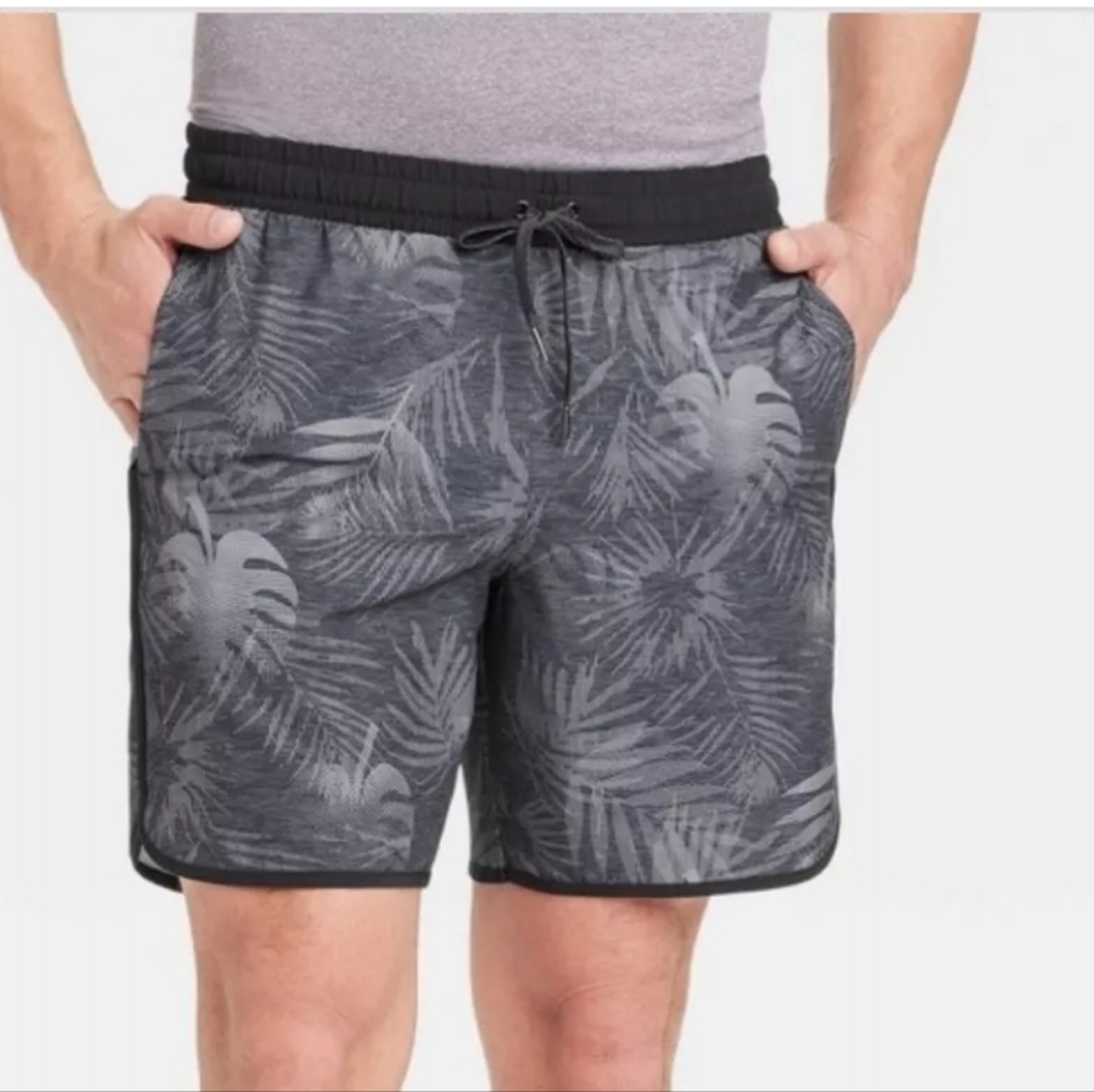 Men's Hybrid Shorts 7" - All In Motion Black XXL